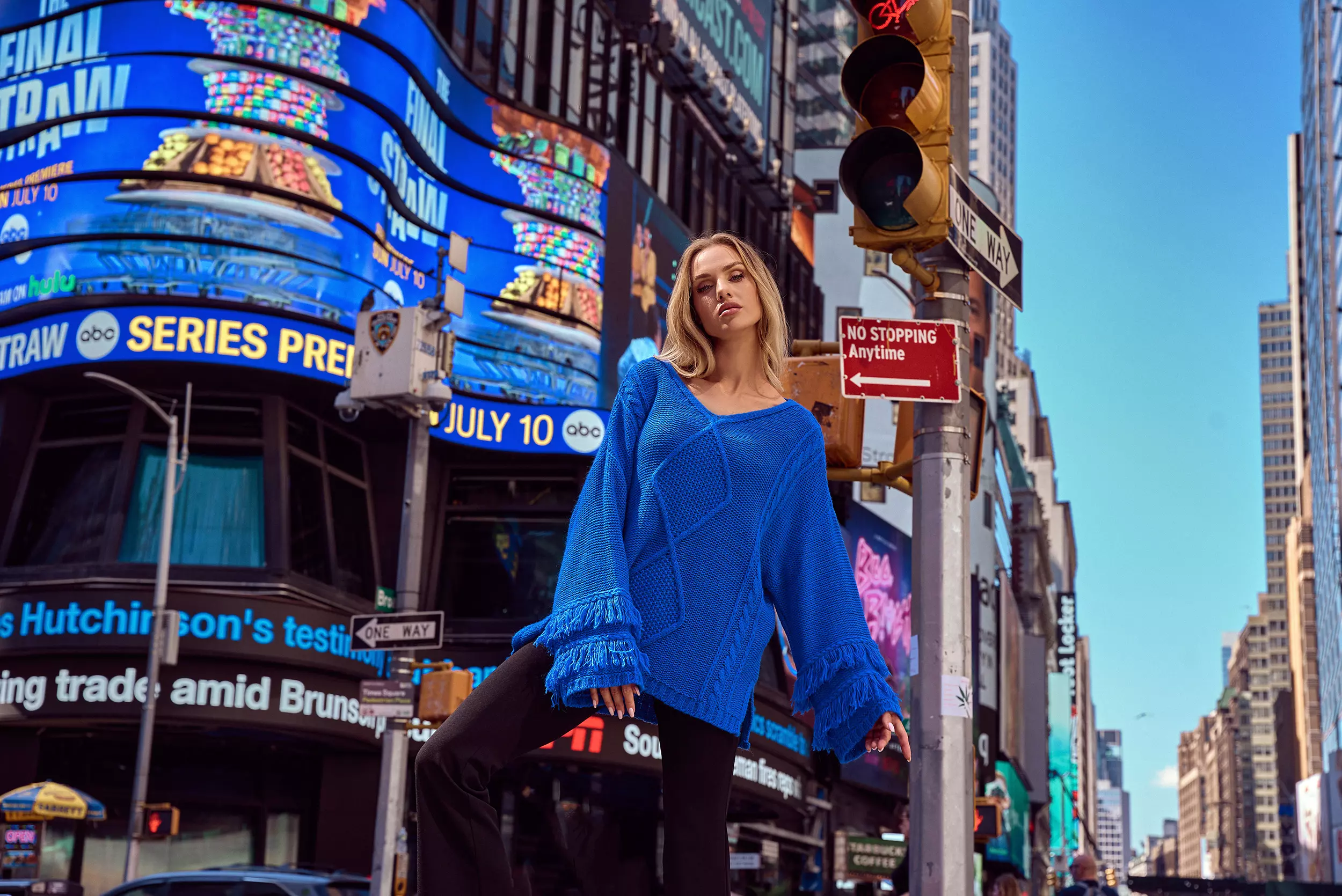 damski sweter oversize